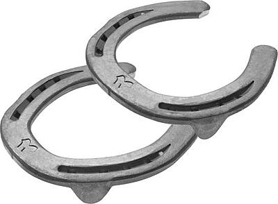 Mustad Horse Shoe-Libero Concave - Black / Front / 4